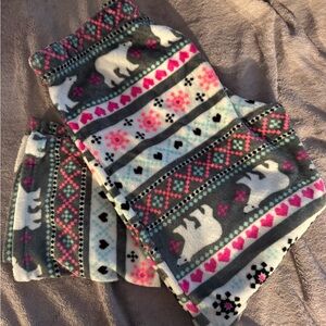 Secret Treasures Gray and Pink Pajama Set